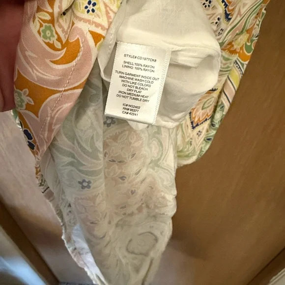 Sanctuary Paisley Multicolor Maxi Dress NWT - Picture 5 of 5